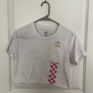 Vans - Cropped Graphic Tee